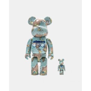 $99.99 UBIQ地图积木熊Medicom Toy - UBIQ x atmos Map Be@rbrick (100% | 400%) - Sale