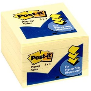 Post-it Notes Pop-up, 90 Sheets per Pad, 5 Pad