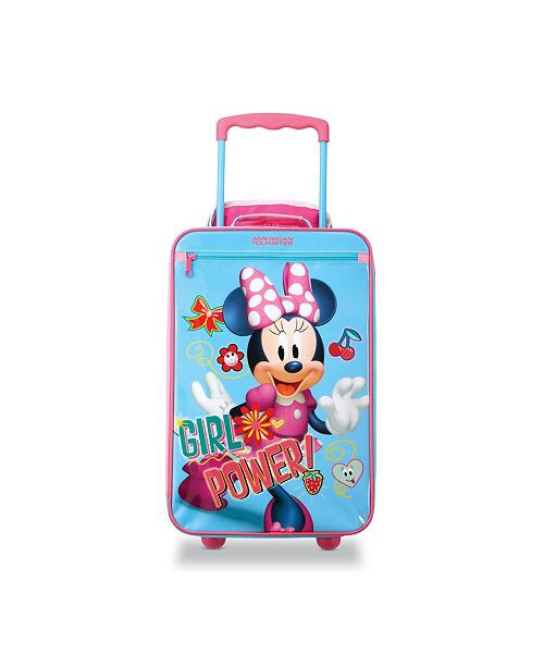 American Tourister Disney by Kids' Mickey Softside Carry-On & Reviews - Kids' Luggage - Luggage - Macy's 儿童行李箱特价折扣码:VIP
