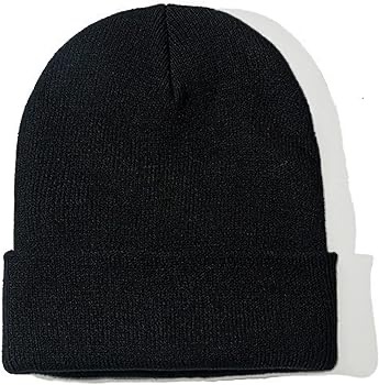 NPJY Unisex Beanie for Men and Women Knit Hat Winter Beanies Black at Amazon Men’s Clothing store