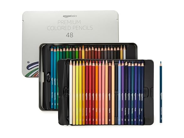 Amazon Basics Premium Colored Pencils