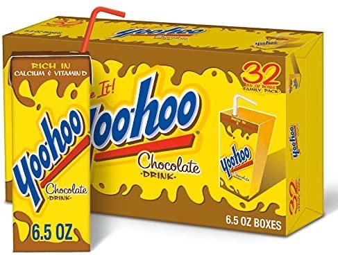 Mott’s Yoo Hoo Chocolate Flavored Drink 6.5oz 32 bottles on sale