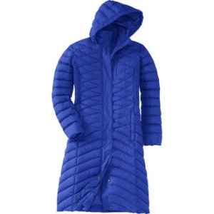 $119.99 Women s Cold Faithfull Down Long Coat | Duluth Trading Company 女士长款羽绒服