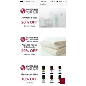 限时八折 MUJI 促销
