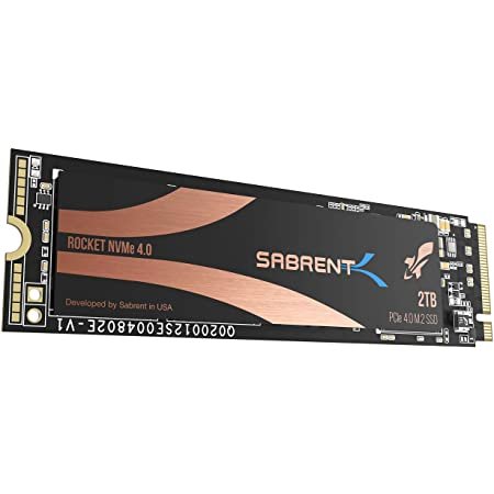 Sabrent 2TB Rocket NVMe 4.0 Gen4 PCIe M.2 Internal SSD