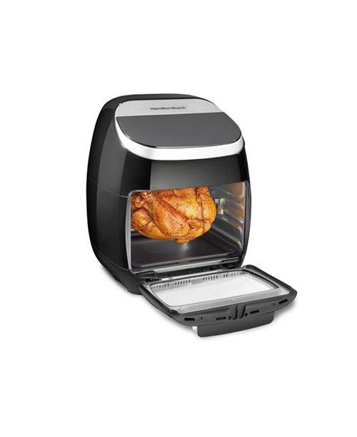 Hamilton Beach 11L Digital Air Fryer Oven with Rotisserie and Rotating Basket & Reviews - Small Appliances - Kitchen - Macy's空气炸锅