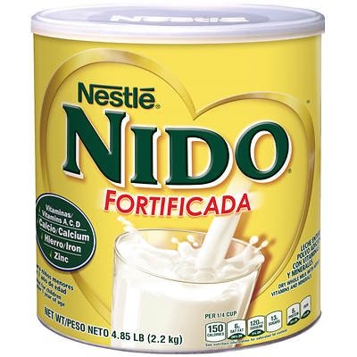Nestle NIDO 雀巢升级配方全脂罐装奶粉，4.85磅