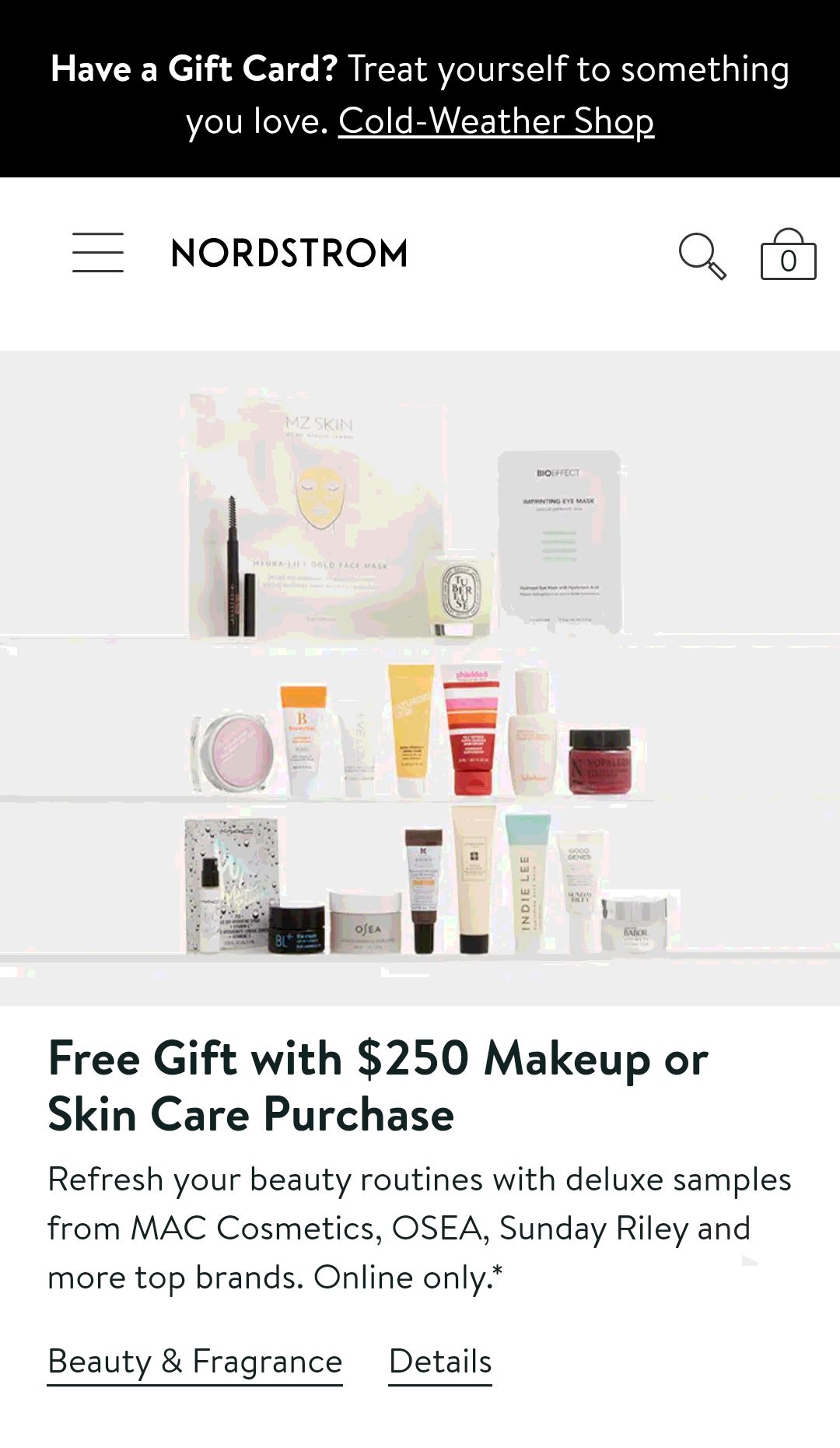 Gifts with Purchase | Nordstrom
