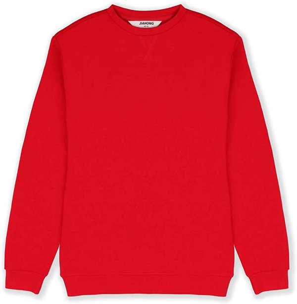 JIAHONG Kids' Soft Brushed Fleece Pullover Long Sleeve Crewneck Sweatshirt