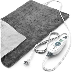 Pure Enrichment® PureRelief™ XL (12"x24") Electric Heating Pad for Back Pain and Cramps