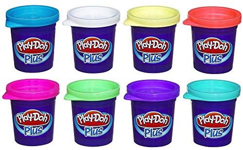 Amazon.com: Play-Doh Plus Color Set (8 Pack): Toys & Games橡皮泥