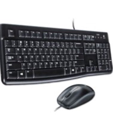 Logitech MK120 Wired Desktop Keyboard/Mouse Set