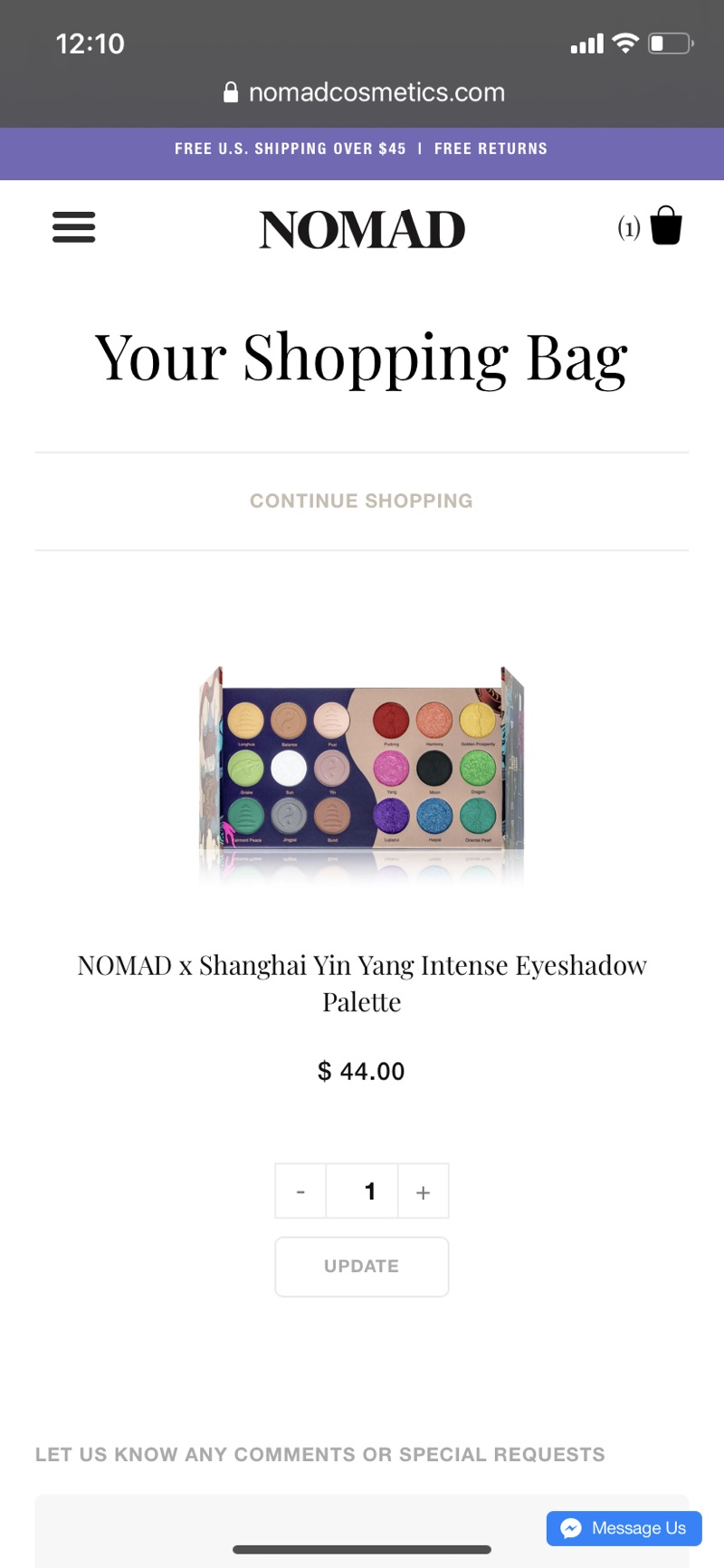 nomad上海联名款眼影发售NEW NOMAD x Shanghai Yin Yang Intense Eyeshadow Palette