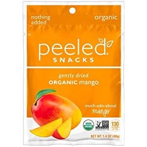 $2.67 Peeled Snacks Organic Dried Fruit, Much-Ado-About-Mango, 2.8 Ounce 芒果干