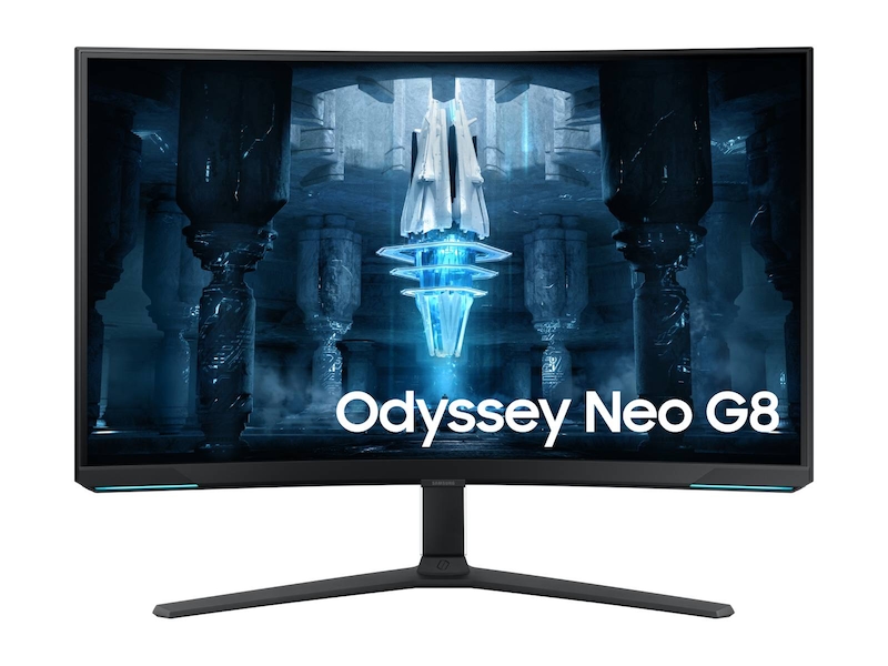 32&#34; Odyssey Neo G8 4K UHD 240Hz 1ms Curved Gaming Monitor Monitors - LS32BG852NNXGO | Samsung US显示器