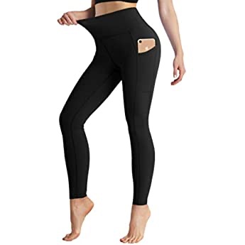 瑜伽裤YXWLLN High Waist Yoga Pants with Pockets