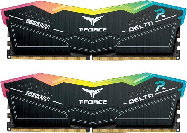 Team Group Delta RGB DDR5 32GB (2 x 16GB) 288-Pin PC RAM DDR5 7800 (PC5 62400) Desktop Memory Model FF3D532G7800HC38DDC01 - Newegg.com