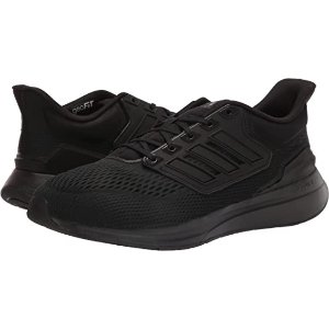 $39.95 Amazon.com | adidas mens Eq21 Trail Running Shoe, White/Black/Grey, 9.5 US | Road Running