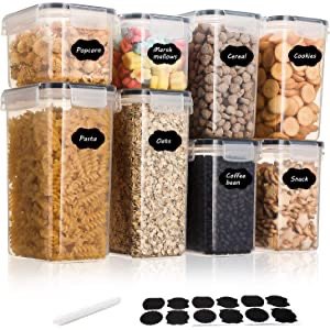 Aitsite Airtight Food Storage Containers 8 Pieces