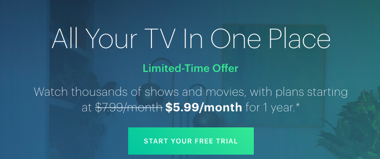 hulu 一个月会员 （5.99/month for 1 year）