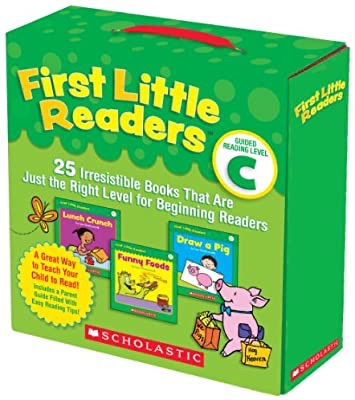 Amazon.com: First Little Readers Parent Pack: Guided Reading Level C: 25 Irresistible Books That Are Just the Right Level for Beginning Readers (8601401042150): Charlesworth, Liza: Books 阅读书