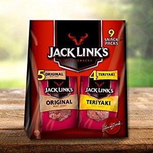 Jack Link’s Beef Jerky Variety Pack, 9 Count (1.25 oz Bags)