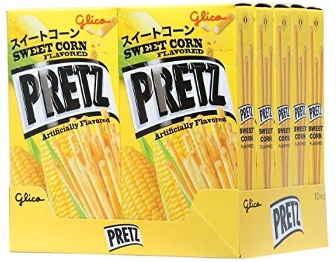 Pretz Biscuit Stick, Sweet Corn Flavored, 1.09 Ounce (Pack of 10)