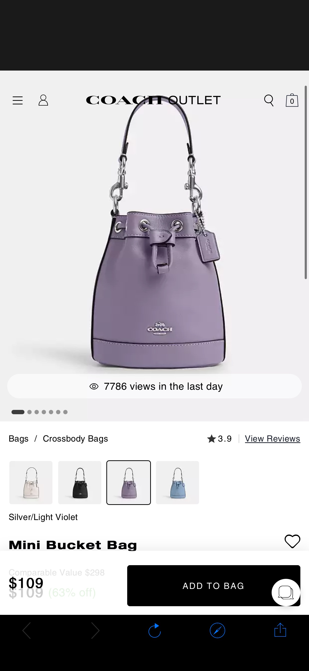 COACH® | Mini Bucket Bag
