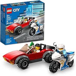 LEGO City Police Bike Car Chase 60392