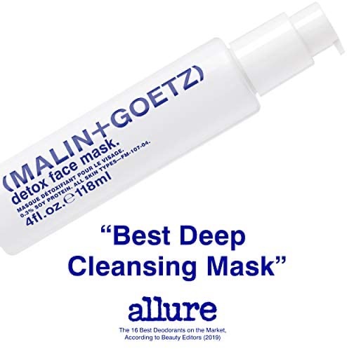 Malin + Goetz Detox Face Mask, 5分钟清洁美白保湿泡泡面膜
