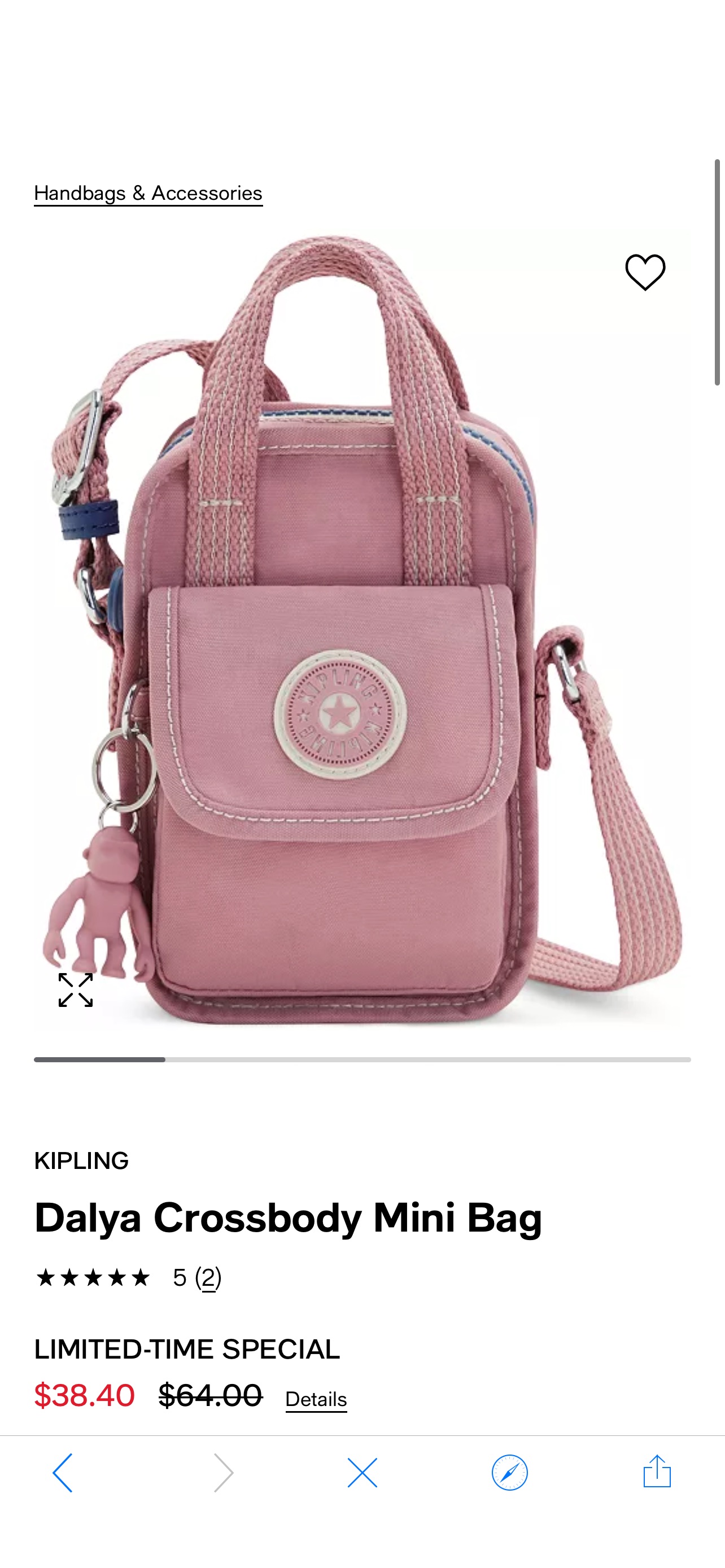 Kipling Dalya Crossbody Mini Bag & Reviews - Handbags & Accessories - Macy's