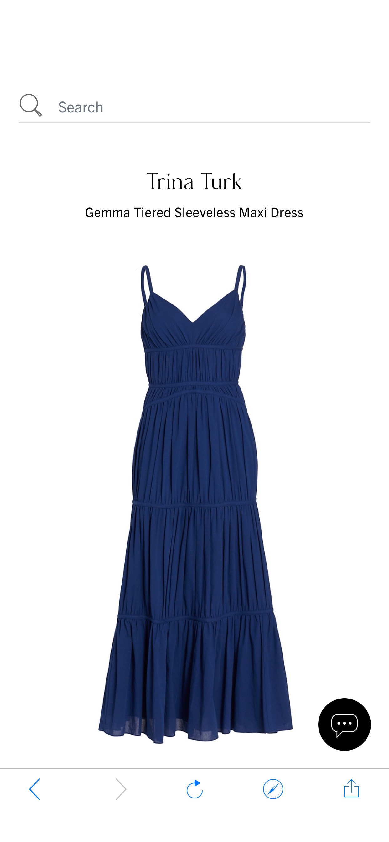 Shop Trina Turk Gemma Tiered Sleeveless Maxi Dress | Saks Fifth Avenue