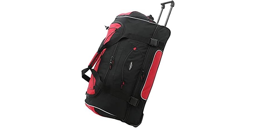 Travelers Club Adventure 30" Rolling Duffel - $19.99 - Free shipping for Prime members