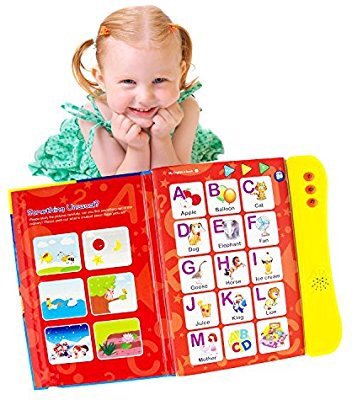 ABC Sound Book For Children / English Letters & Words Learning Book, Fun Educational Toy @ Amazon