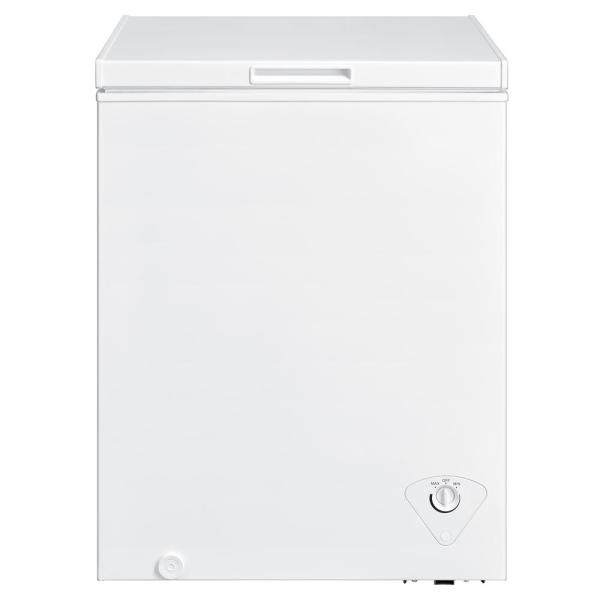 VISSANI 5 cu. ft. Defrost Chest Freezer in White-MDCF5WH - The Home Depot冰柜