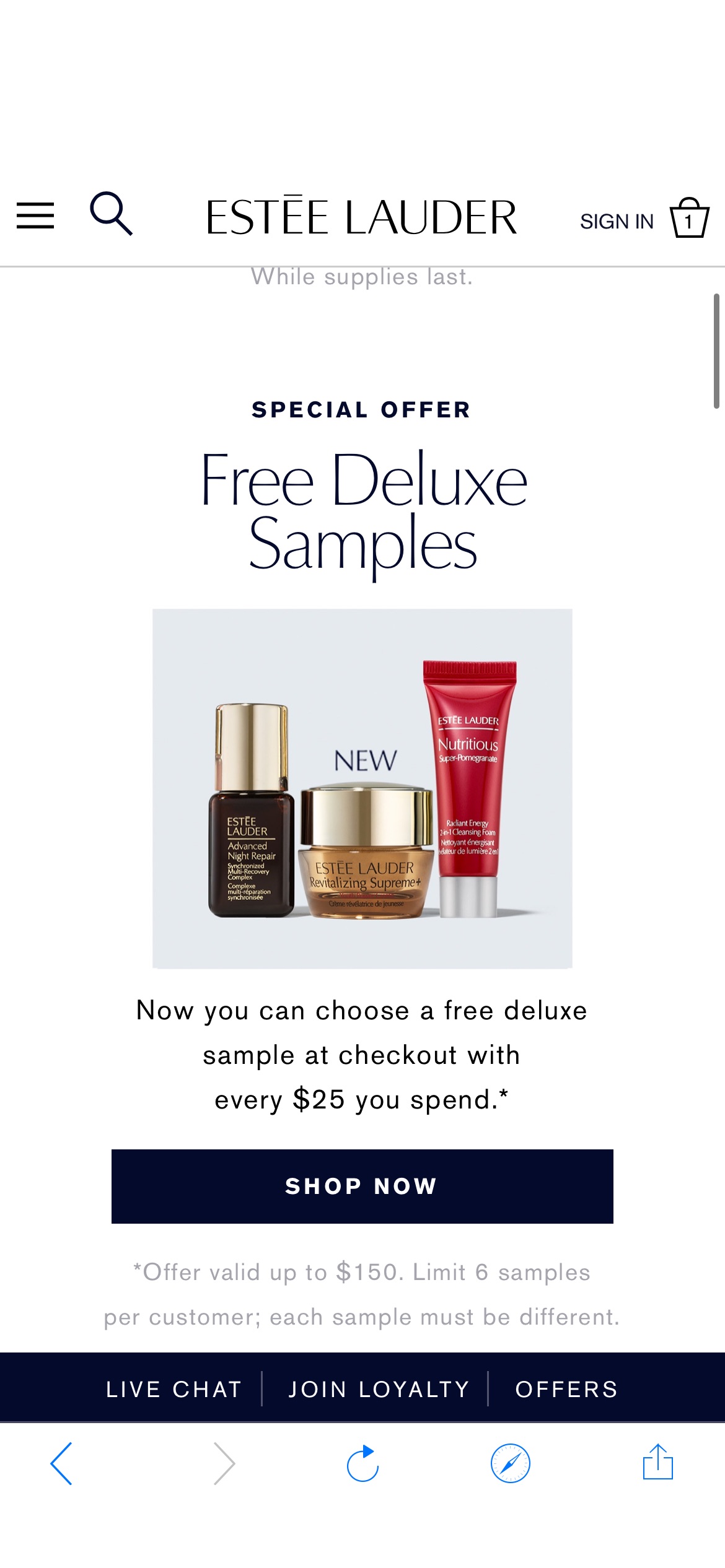 Free Gifts, Special Offers & Promotions | Estée Lauder