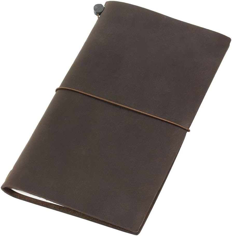 Amazon.com : トラベラーズカンパニー Traveler's Notebook, Regular Size, Brown 13715006 : Hardcover Executive Notebooks : Office Products