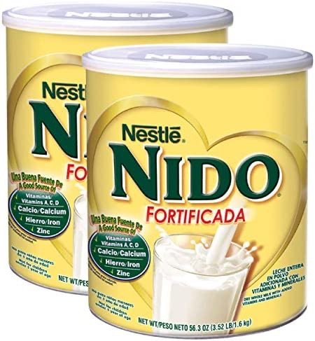 NIDO Fortificada Dry Milk, 3.52 lbs., 2 Count