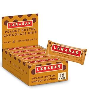Larabar Peanut Butter Chocolate Chip, Gluten Free Fruit & Nut Bar, 16 Ct