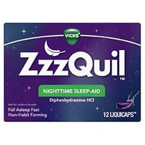 FREEZzzQuil Nighttime Sleep Aid, Non-Habit Forming
