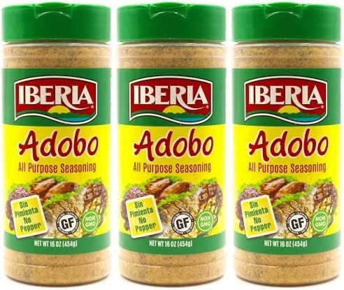 Adobo Without Pepper, 16 Oz, Pack of 3