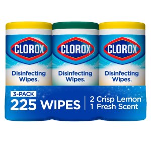补货：Clorox 消毒湿巾 75张/桶 3桶装
