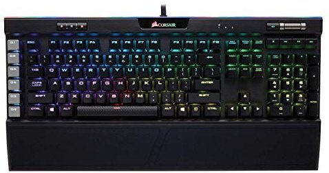 K95 RGB PLATINUM Cherry MX茶轴 机械键盘