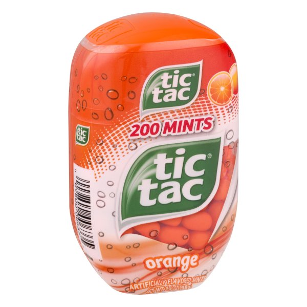 Tic Tac 橙味薄荷糖 200颗, 3.4 oz