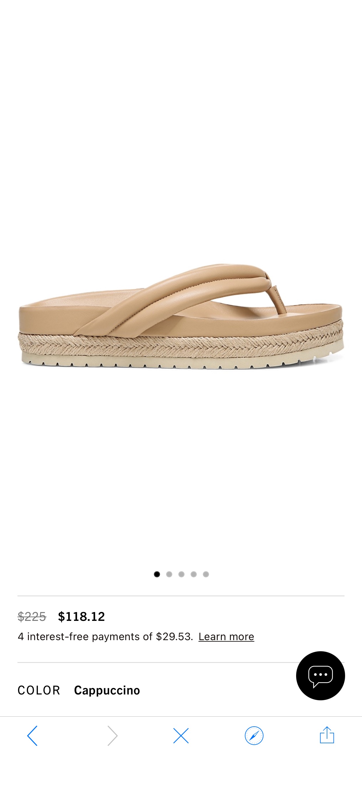 Shop Vince Forest Leather Thong Espadrille Platform Sandals | Saks Fifth Avenue
鞋子