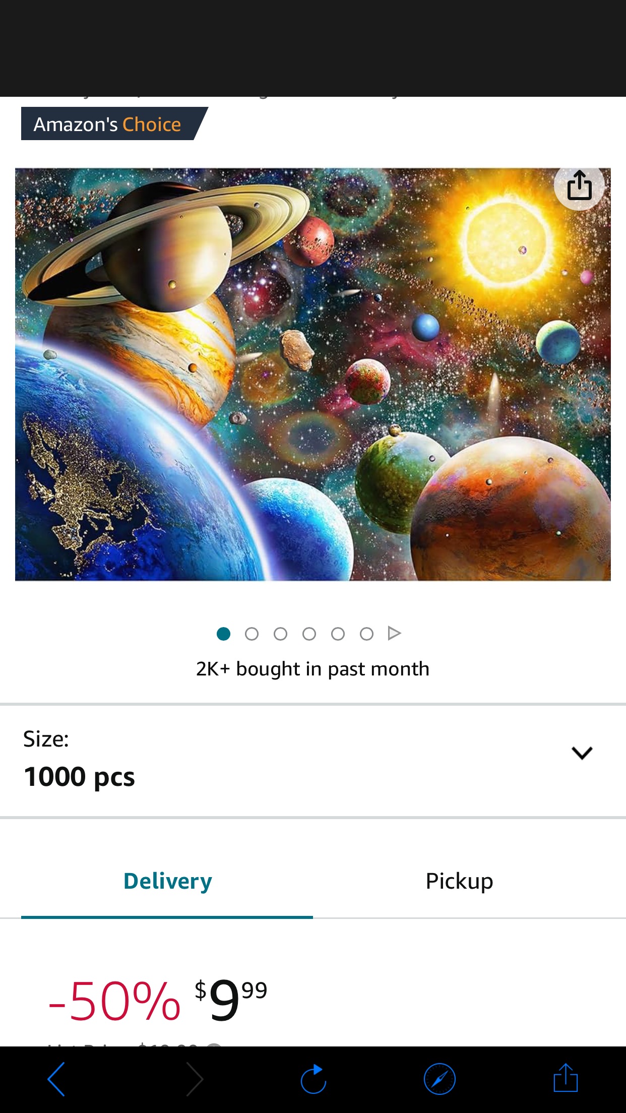 Amazon.com: Jigsaw Puzzles 1000 Pieces