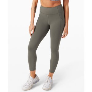 $69 Lululemon Invigorate High-Rise Tight 25 黑色特價補貨