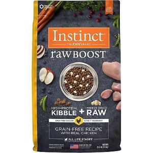 $53.19 Instinct Raw Boost 21磅装狗粮