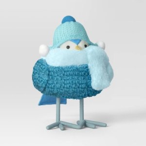 $5 6pc Featherly Friends Fabric Bird Christmas Figurine Set - Wondershop™ : Target