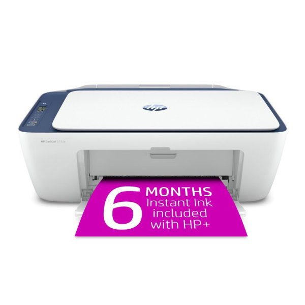 HP DeskJet 2742e 多功能无线打印机 订阅HP+送6个月Instant Ink